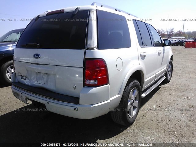 1FMDU75W53ZB44487 - 2003 FORD EXPLORER LIMITED 白色 照片 4