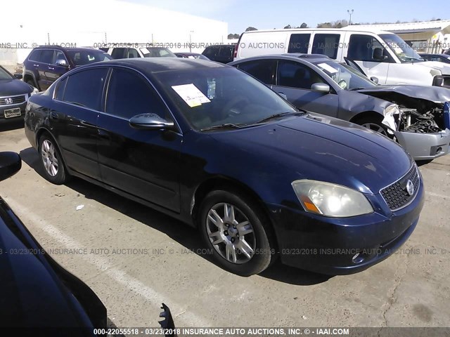 1N4AL11D56C132929 - 2006 NISSAN ALTIMA S/SL BLUE photo 1