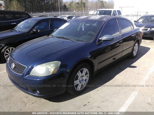 1N4AL11D56C132929 - 2006 NISSAN ALTIMA S/SL BLUE photo 2