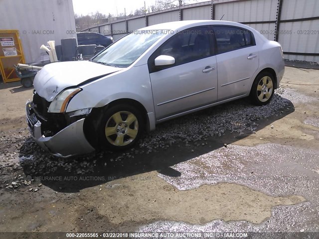 3N1AB61E68L751827 - 2008 NISSAN SENTRA 2.0/2.0S/2.0SL SILVER photo 2