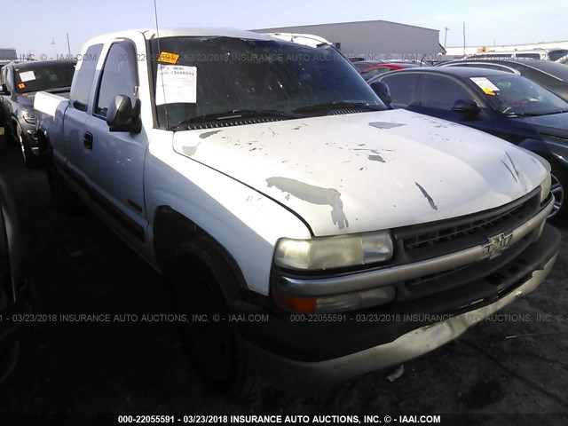 2GCEC19T511278611 - 2001 CHEVROLET SILVERADO C1500 WHITE photo 1