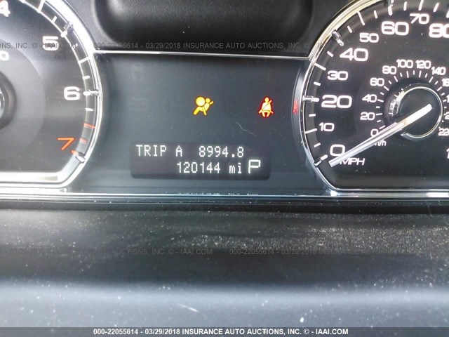 1LNHM93R39G630942 - 2009 LINCOLN MKS SILVER photo 7