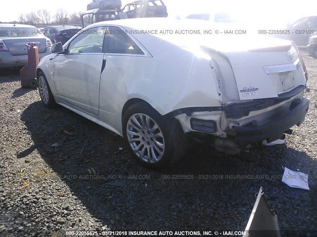 1G6DK1E31C0121633 - 2012 CADILLAC CTS PERFORMANCE COLLECTION Белый фото 3