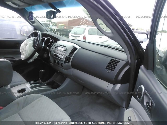 5TFTX4GN0BX004433 - 2011 TOYOTA TACOMA PRERUNNER ACCESS CAB BLACK photo 5