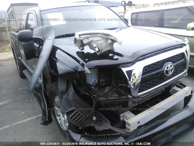 5TFTX4GN0BX004433 - 2011 TOYOTA TACOMA PRERUNNER ACCESS CAB BLACK photo 6