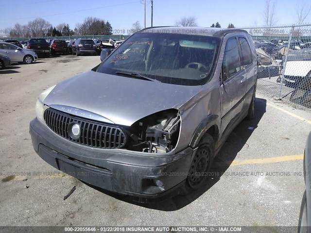 3G5DB03E15S559759 - 2005 BUICK RENDEZVOUS CX/CXL SILVER photo 2