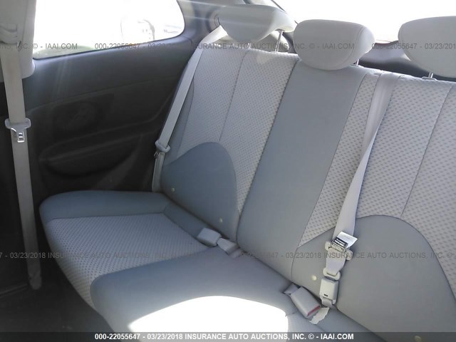 KMHCM3ACXAU166351 - 2010 HYUNDAI Accent BLUE/GS GRAY photo 8