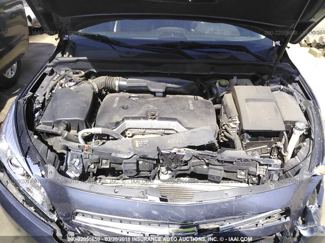 1G11C5SA5DF235861 - 2013 CHEVROLET MALIBU 1LT 紫色 照片 10