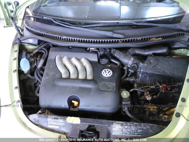 3VWBK21C73M408548 - 2003 VOLKSWAGEN NEW BEETLE GL 绿色 照片 10