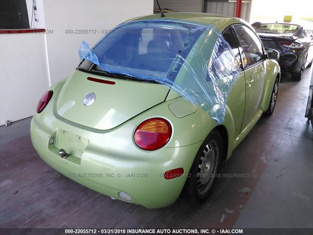 3VWBK21C73M408548 - 2003 VOLKSWAGEN NEW BEETLE GL 绿色 照片 4