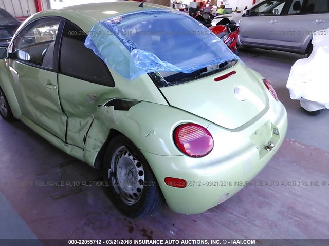 3VWBK21C73M408548 - 2003 VOLKSWAGEN NEW BEETLE GL 绿色 照片 6