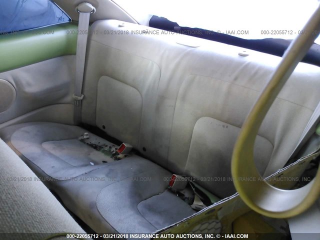 3VWBK21C73M408548 - 2003 VOLKSWAGEN NEW BEETLE GL 绿色 照片 8
