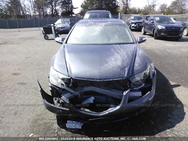 JH4KB16596C004470 - 2006 ACURA RL GRAY photo 6