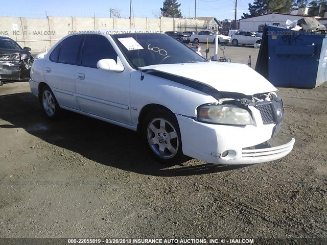 3N1CB51D76L629985 - 2006 NISSAN SENTRA 1.8/1.8S WHITE photo 1