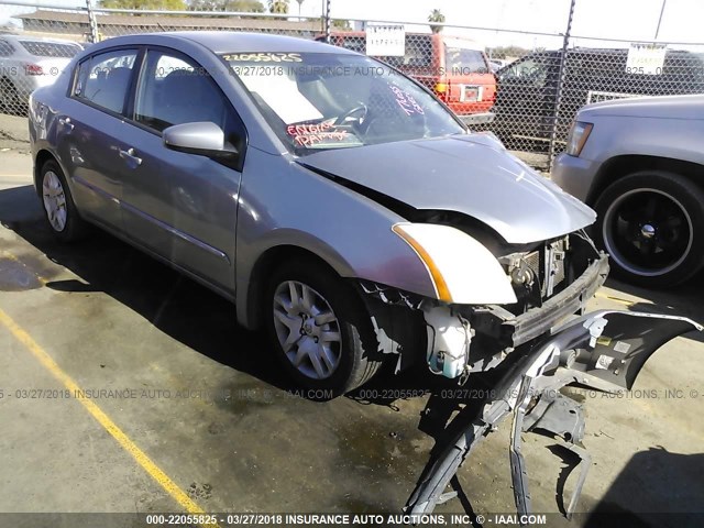 3N1AB6AP8AL646679 - 2010 NISSAN SENTRA 2.0/2.0S/SR/2.0SL GRAY photo 1