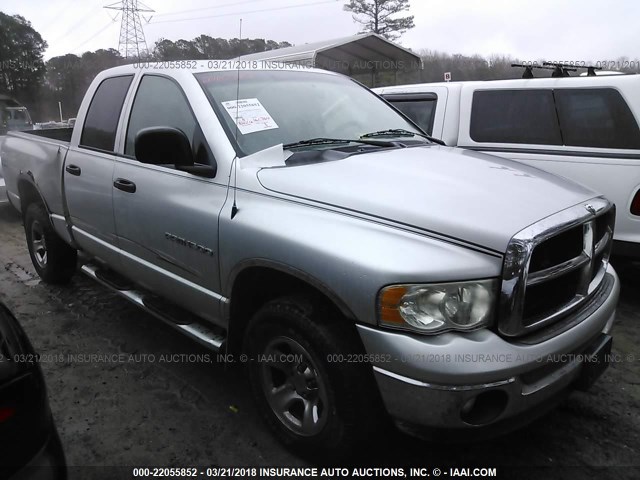 1D7HU18N83J615154 - 2003 DODGE RAM 1500 ST/SLT SILVER photo 1