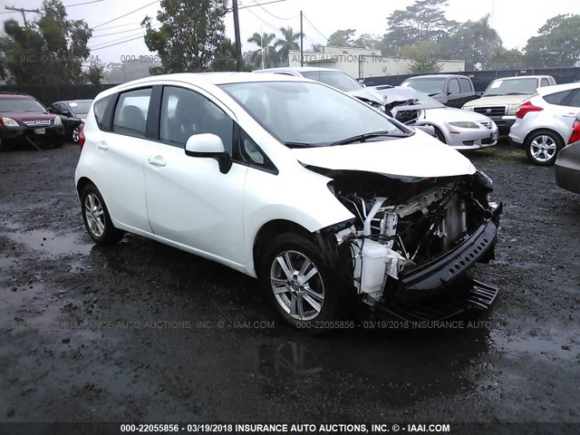 3N1CE2CP2EL393547 - 2014 NISSAN VERSA NOTE S/S PLUS/SV/SL WHITE photo 1