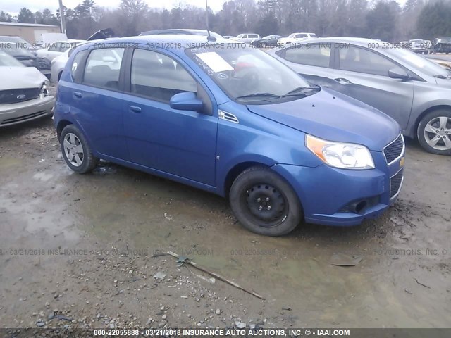 KL1TD66E89B383119 - 2009 CHEVROLET AVEO LS/LT 蓝色 照片 1