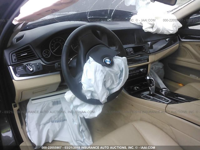 WBAXH5C5XDD114689 - 2013 BMW 528 XI GREEN photo 5