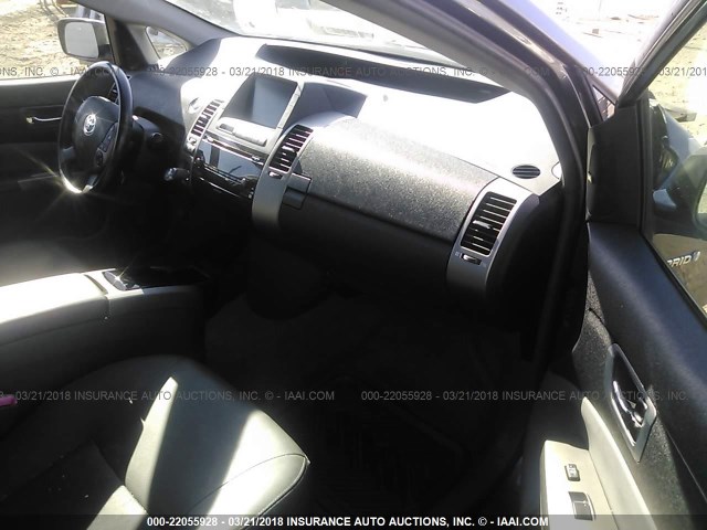 JTDKB20UX83341126 - 2008 TOYOTA PRIUS ნაცრისფერი ფოტო 5
