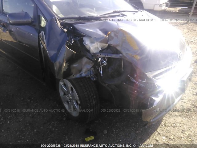 JTDKB20UX83341126 - 2008 TOYOTA PRIUS ნაცრისფერი ფოტო 6