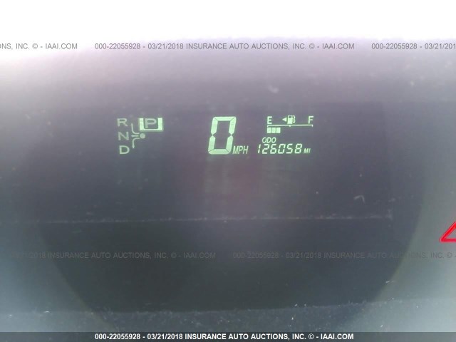 JTDKB20UX83341126 - 2008 TOYOTA PRIUS ნაცრისფერი ფოტო 7