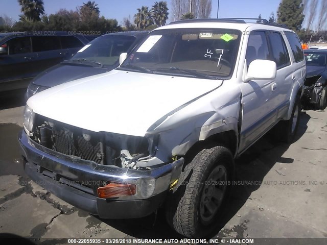 JT3HN87RXT0003732 - 1996 TOYOTA 4RUNNER LIMITED WHITE photo 2