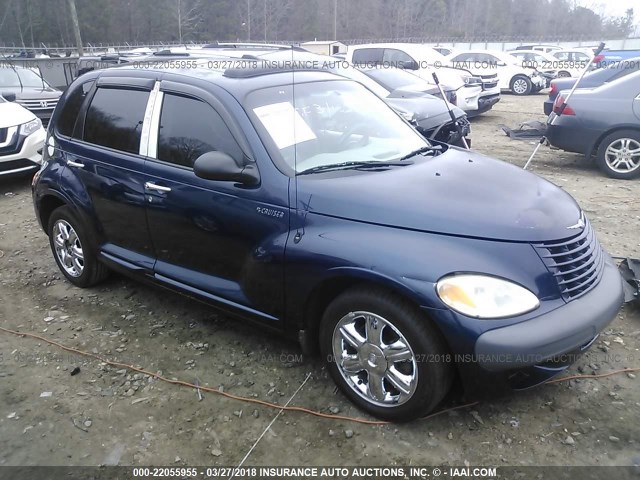 3C8FY68B52T327381 - 2002 CHRYSLER PT CRUISER LIMITED/DREAM CRUISER BLUE photo 1