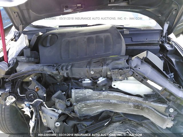 3C4PDCBG4FT637158 - 2015 DODGE JOURNEY SXT GRAY photo 10