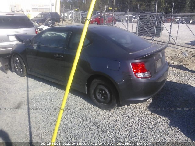 JTKJF5C72B3004831 - 2011 TOYOTA SCION TC 灰色 照片 3