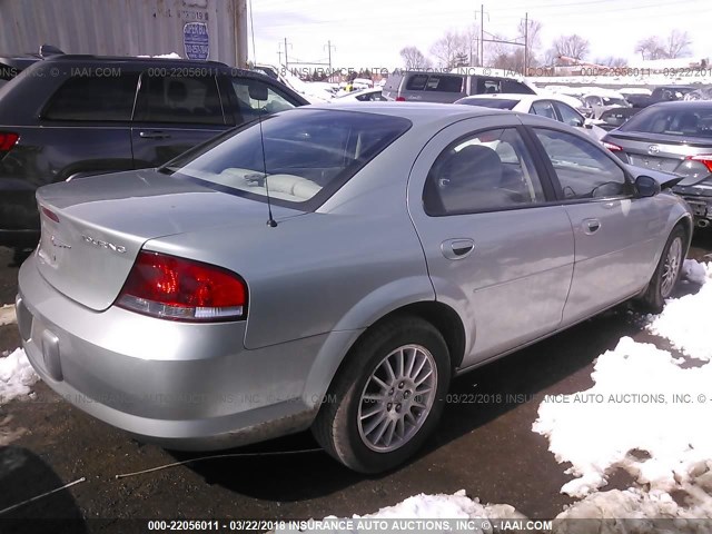 1C3EL56R26N142401 - 2006 CHRYSLER SEBRING TOURING GREEN photo 4