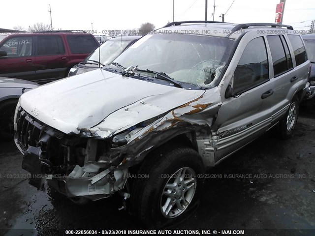 1J4GX48S84C315277 - 2004 JEEP GRAND CHEROKEE LAREDO/COLUMBIA/FREEDOM თაფლისფერი ფოტო 2