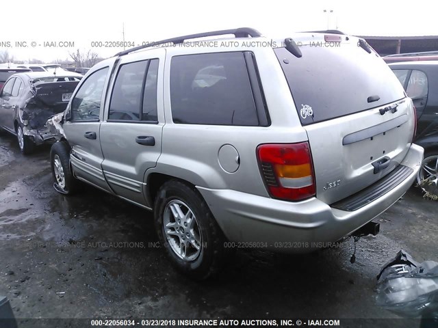 1J4GX48S84C315277 - 2004 JEEP GRAND CHEROKEE LAREDO/COLUMBIA/FREEDOM თაფლისფერი ფოტო 3