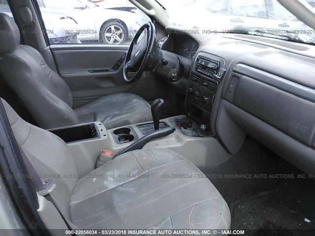 1J4GX48S84C315277 - 2004 JEEP GRAND CHEROKEE LAREDO/COLUMBIA/FREEDOM თაფლისფერი ფოტო 5