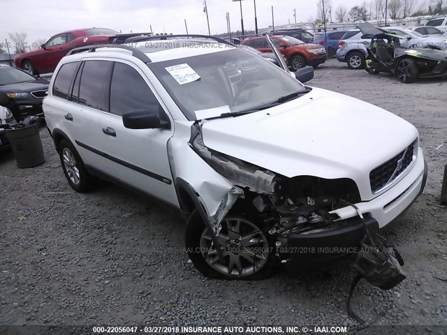 YV1CZ911751142453 - 2005 VOLVO XC90 T6 WHITE photo 1