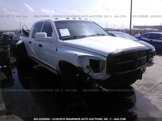 3D7ML49A17G810289 - 2007 DODGE RAM 3500 WHITE photo 1