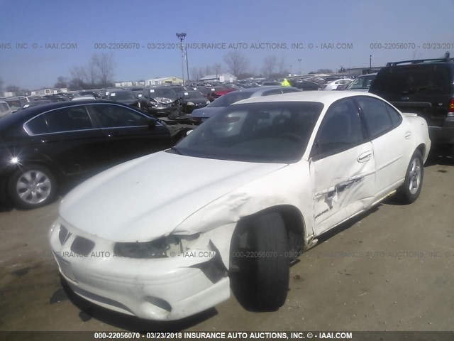 1G2WK52J82F210678 - 2002 PONTIAC GRAND PRIX SE თეთრი ფოტო 2