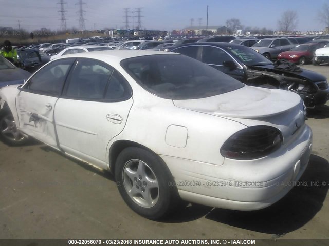 1G2WK52J82F210678 - 2002 PONTIAC GRAND PRIX SE თეთრი ფოტო 3