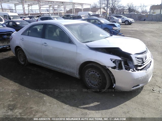 4T1BE46K48U225354 - 2008 TOYOTA CAMRY CE/LE/XLE/SE SILVER photo 1