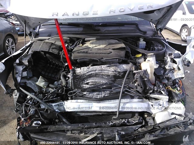 SALSH23479A199754 - 2009 LAND ROVER RANGE ROVER SPORT SUPERCHARGED SILVER photo 10
