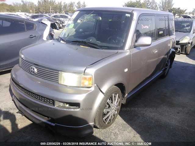 JTLKT324164119702 - 2006 TOYOTA SCION XB ნაცრისფერი ფოტო 2