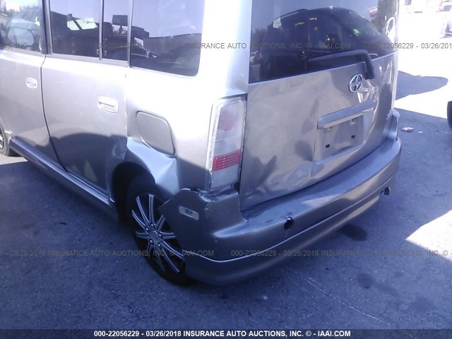 JTLKT324164119702 - 2006 TOYOTA SCION XB ნაცრისფერი ფოტო 6