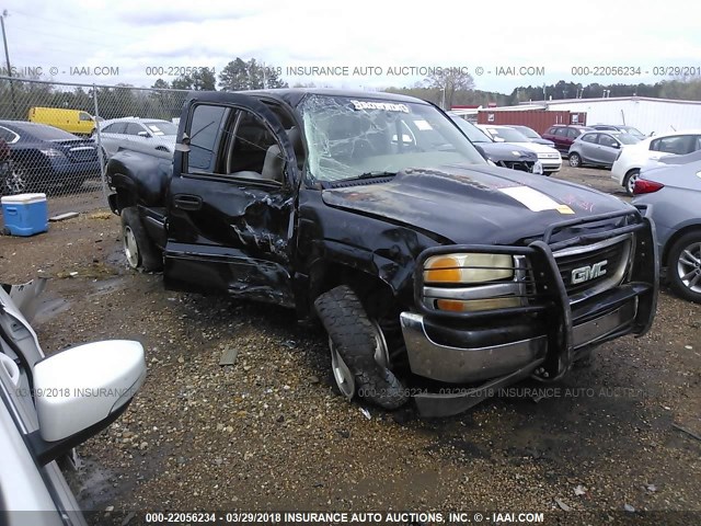 1GTEK19T6XE534829 - 1999 GMC NEW SIERRA K1500 BLACK photo 1