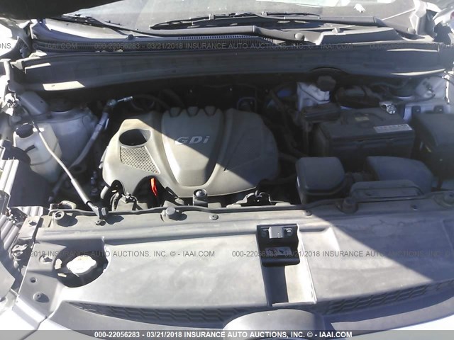 KM8JU3AG5FU971112 - 2015 HYUNDAI TUCSON LIMITED/SE SILVER photo 10