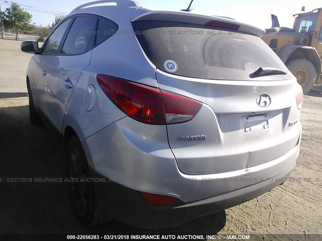 KM8JU3AG5FU971112 - 2015 HYUNDAI TUCSON LIMITED/SE SILVER photo 3