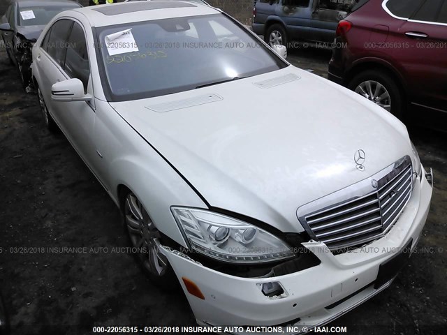 WDDNG9FB5AA291420 - 2010 MERCEDES-BENZ S 400 WHITE photo 1