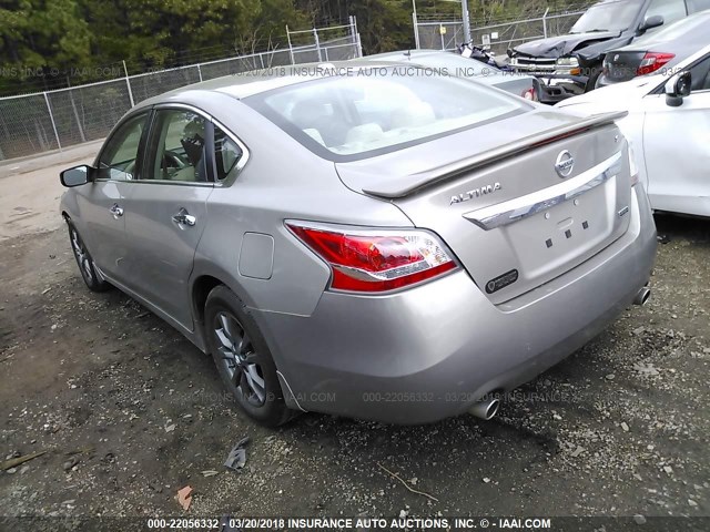 1N4AL3AP9FN910451 - 2015 NISSAN ALTIMA 2.5/S/SV/SL GOLD photo 3