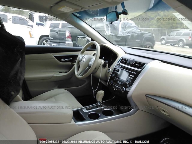 1N4AL3AP9FN910451 - 2015 NISSAN ALTIMA 2.5/S/SV/SL GOLD photo 5