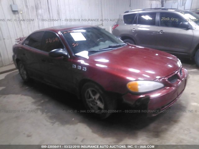 1G2NF52F13C201917 - 2003 PONTIAC GRAND AM SE1 RED photo 1