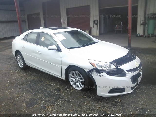 1G11C5SL9FU152482 - 2015 CHEVROLET MALIBU 1LT WHITE photo 1